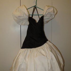 Black and White Party/Prom Dress
